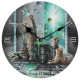 Wall Clock - Lisa Parker Hubble Bubble Cat &amp; Kitten