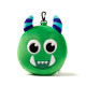 Relaxeazzz Travel Pillow &amp; Eye Mask - Green Monstarz Monster
