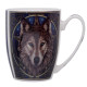 Fantasy Wolf Head Design Porcelain Mug