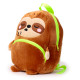 Kids School Rucksack Backpack - Adoramals Cody the Sloth