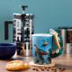 Shaped Handle Ceramic Mug - Turtle
