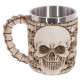 Decorative Tankard - Multi Skull with Skull Emblem