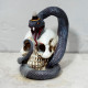 Backflow Incense Burner - Snake and Skull