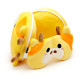 Relaxeazzz Travel Pillow &amp; Eye Mask - Giraffe