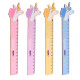 Shaped Wooden Ruler (15cm) - Unicorn Magic