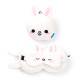 Relaxeazzz Travel Pillow &amp; Eye Mask - Frances the Rabbit