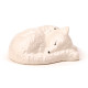 Ceramic Salt &amp; Pepper Set - White Wolf