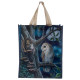 Durable Reusable Shopping Bag - Lisa Parker Fairy Tales Owl &amp; Fairy