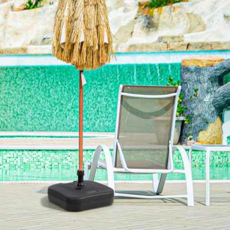 Fillable Patio Umbrella Base Stand Up to 30 kg for Yard