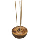 Incense Stick &amp; Cone Burner Disc - Om