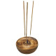 Incense Stick &amp; Cone Burner Disc - Yin &amp; Yang