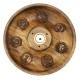 Incense Stick &amp; Cone Burner Disc - 7 Chakra