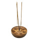 Incense Stick &amp; Cone Burner Disc - 7 Chakra