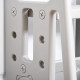 Kids Step Stool, with Adjustable Platform and Non-Slip Mat – Grey