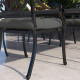 Outsunny 4-Piece Seat Cushion Pillows Replacement, Patio Chair Cushions Set with Ties for Indoor Outdoor, Charcoal Grey