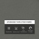 Outsunny 4-Piece Seat Cushions Pillow Replacement, Patio Chair Cushions Set with Ties for Indoor Outdoor, Charcoal Grey