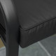 Outsunny Garden Bench Cushion 2 Seater Loveseat Seat Pad for Patio Swing Furniture for Indoor &amp; Outdoor Use, 120 x 50 x 8 cm, Bl