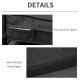 Outsunny Garden Bench Cushion 2 Seater Loveseat Seat Pad for Patio Swing Furniture for Indoor &amp; Outdoor Use, 120 x 50 x 8 cm, Bl