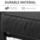 Outsunny Garden Bench Cushion 2 Seater Loveseat Seat Pad for Patio Swing Furniture for Indoor &amp; Outdoor Use, 120 x 50 x 8 cm, Bl