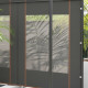 Outsunny Set of Two 295cm Replacement Canopy Walls - Grey