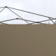 Outsunny Set of Two 3 x 3(m) Replacement Zipped Gazebo Walls - Beige