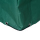 Outsunny Garden Furniture Cover, Oxford Fabric Outdoor Rectangular Rattan Furniture Cover with PE Coating, Waterproof, Windproof
