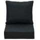 Outsunny 4 Pcs Outdoor Seat and Back Cushion Set Patio Deep Seating Chair Replacement Cushion