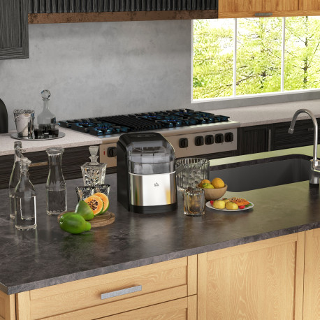 12kg Countertop Ice Machine, with Scoop