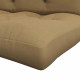 Outsunny Seat and Back Padded Pallet Cushion Set - Beige