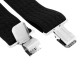 50MM Adjustable Grid Plain Mens Braces Suspenders Heavy Duty Trouser Elastic UK