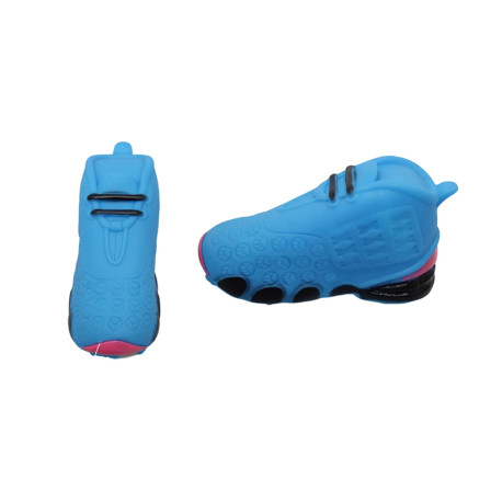 13 cm Pet Dog Toy Squeaky Football Shoe - Random Colour
