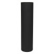Matt Black Glass Cylinder Vase (40cm)