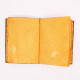 Heafty Coffee Tan Book - Zinc Owl Decor - 200 Deckle Edges Pages - 26x18cm