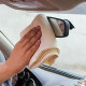 Large Natural Suede Leather Car Cleaning Cloth Absorbent Drying Towel
