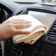 Large Natural Suede Leather Car Cleaning Cloth Absorbent Drying Towel