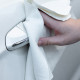 Large Natural Suede Leather Car Cleaning Cloth Absorbent Drying Towel