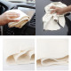 Large Natural Suede Leather Car Cleaning Cloth Absorbent Drying Towel