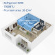 7000 BTU 4-In-1 Portable Air Conditioner Unit Cooling Dehumidifying Ventilating  for Room up to 15m², with Fan, Remote, 24H Time