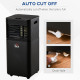 7000 BTU 4-In-1 Portable Air Conditioner Unit Cooling Dehumidifying Ventilating  for Room up to 15m², with Fan, Remote, 24H Time