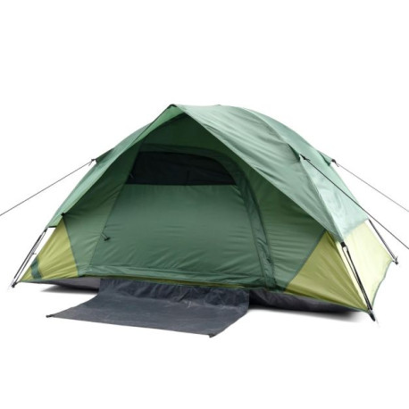 Lightweight Outdoor Tent with Removable Rain Fly and Double-layer Door