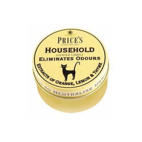 Household Candle by Price’s 25hr Drum