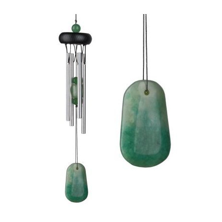 Jade Gift Pouch of Ten Polished Tumblestones