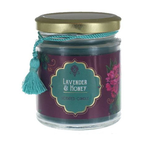 Lavender & Honey Scented Candle In A Jar
