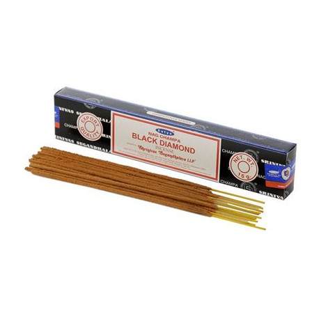 Satya Black Diamond Incense Sticks 15g Box