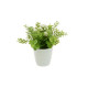 White Small Pot Realistic Artificial Plant