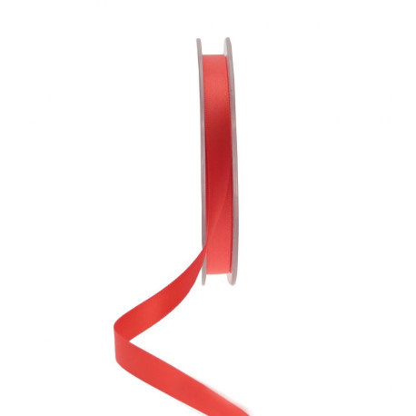 Bright Red Satin Ribbon (10mm)