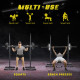 Adjustable Squat Rack, Weight Strength Training Bench Press Rack Barbell Rack Power Rack Weight Bench Supporter for Home Gym Exe
