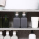 kleankin Under Sink Cabinet, Bathroom Vanity Unit, Pedestal Under Sink Design, Storage Cupboard with Adjustable Shelves, White a