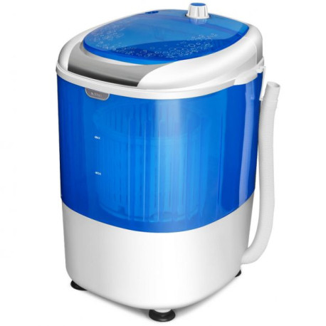 2 in 1 Mini Single Tub Washer Semi-automatic Spin Dryer