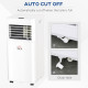7000 BTU Portable Air Conditioner for Cooling Dehumidifier Fan, Air Conditioning Unit for Room up to 15m², with Remote, 24H Time